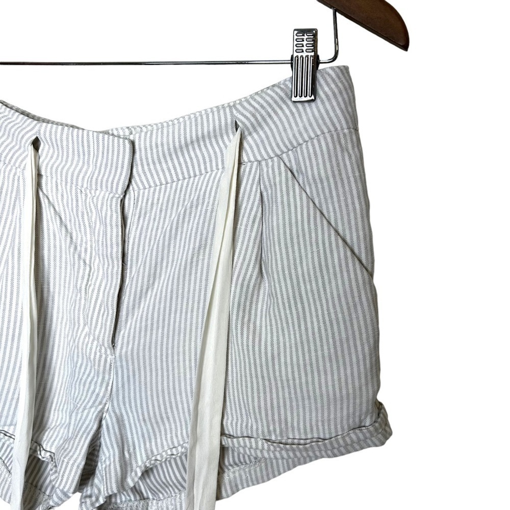 Aritzia Wilfred Free Allegra Linen Tie Waist Shorts - Picture 5 of 14